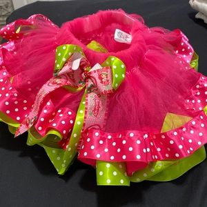 Strawberry Shortcake Ribbon Tutu
